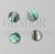 Paua abalone buttons & button blanks
