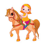 Horserider Girl