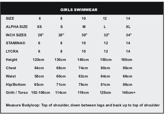 Liz Claiborne Size Chart