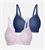Triumph Embroidered Minimizer Bra TWO PACK     - LILAC / NUIT