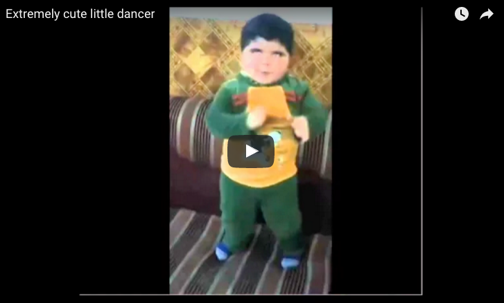 Extremely cute little dancer