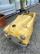 Vintage Australian 1950s Cyclops Sedan Pedal Car Straight Steel Garage Display