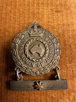 WW2 Australian Female Relatives Badge 1940 G&E Rodd 1 Star