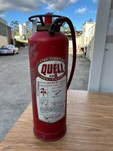 Vintage 1974 Australian Quell Fire Extinguisher - Copper & Brass Body