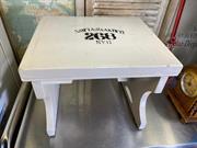 Vintage Painted Solid Hardwood Timber Milking Stool ‘Sinclair & Antico 268’ 