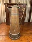 Antique Carl Deffner German Art Nouveau Copper & Brass Flagon 35cm