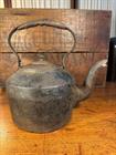Antique T&C Clark Cast Iron Kettle No 3 - England First Quality & Lid 