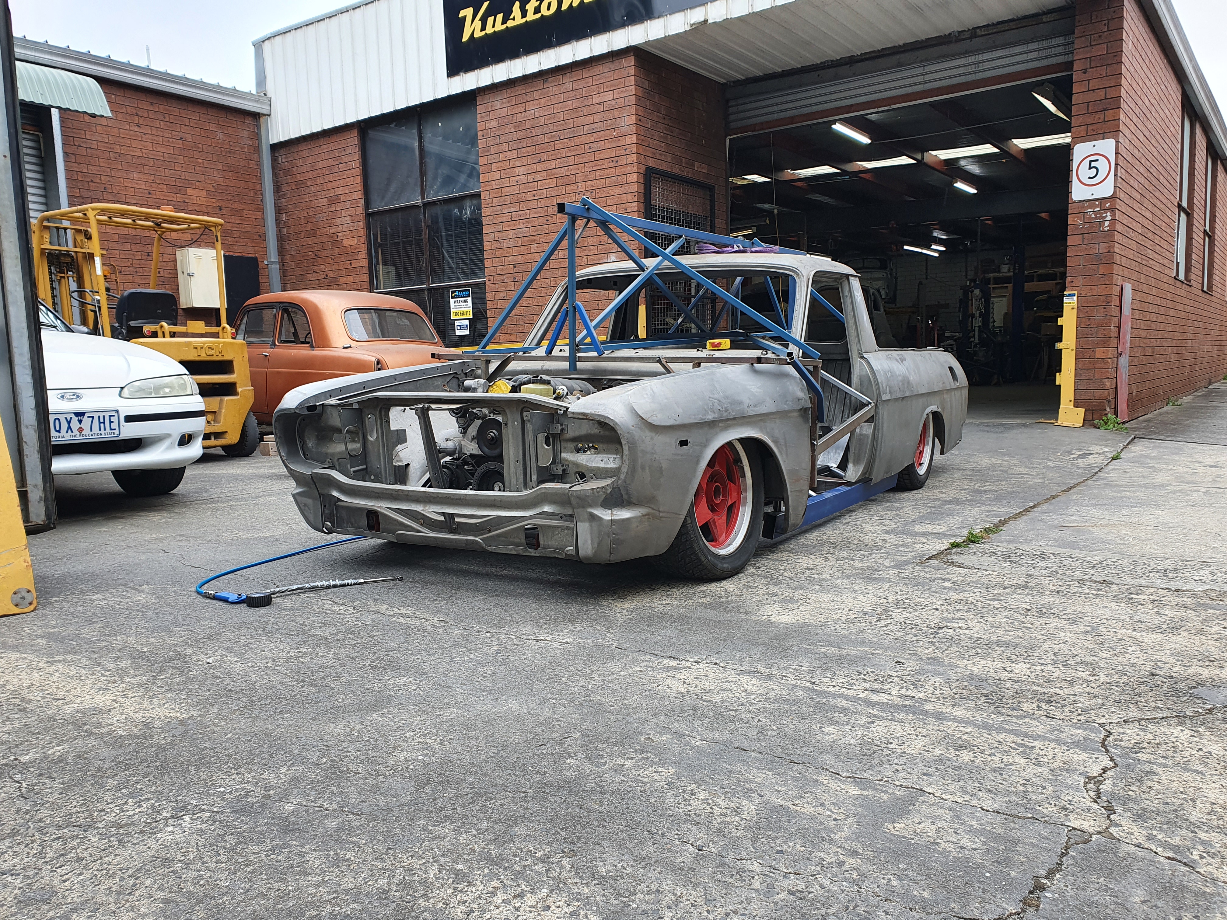 '67 Toyota Crown Ute - another air ride bagged project