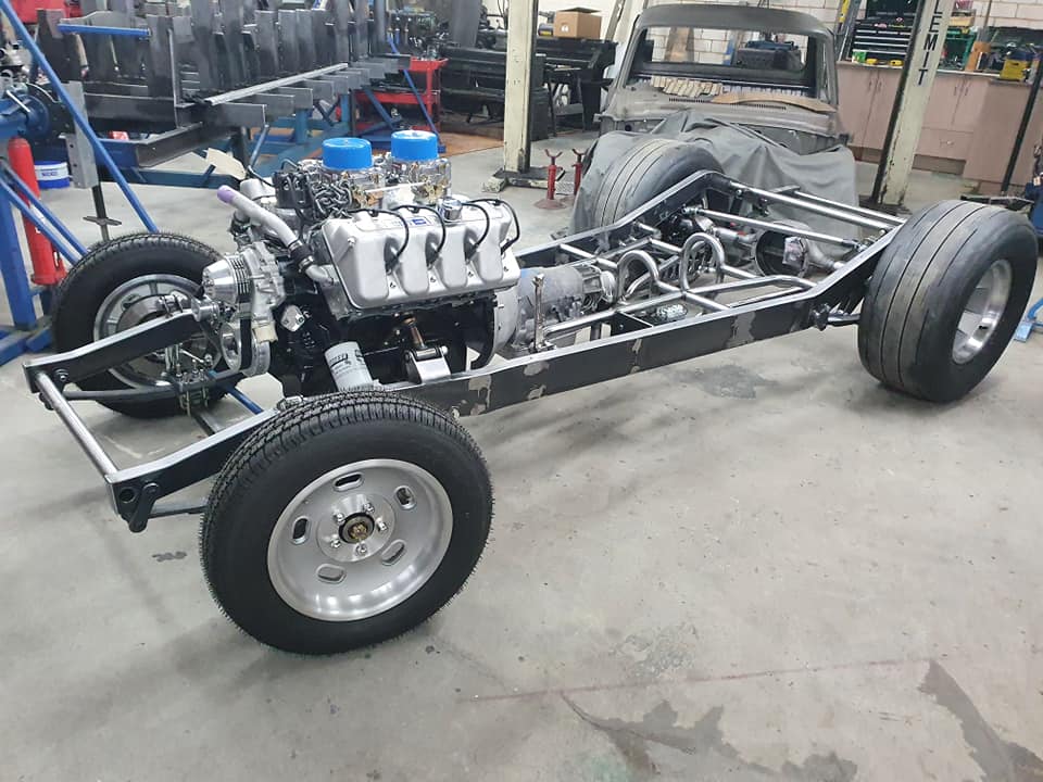 41 Willys Coupe Gasser Chassis