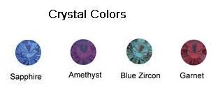 Crystal colours