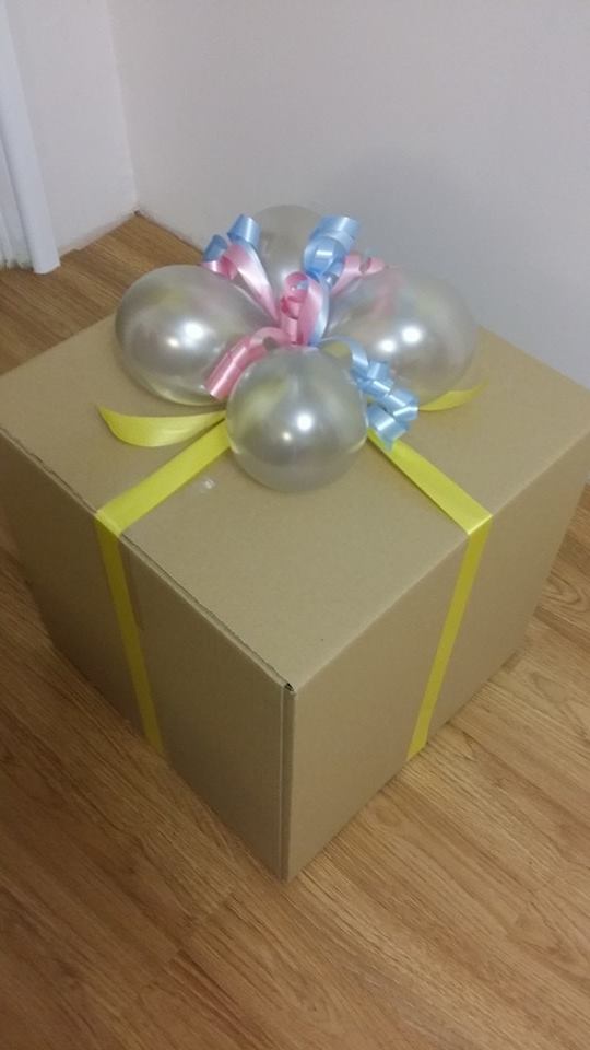 New Baby Balloon In A Box