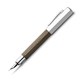 Faber-Castell Ondoro<br/>Smoked Oak Fountain Pen 