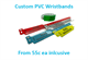 2000 - Custom Printed PVC Wristbands