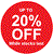 Up to 20% OFF