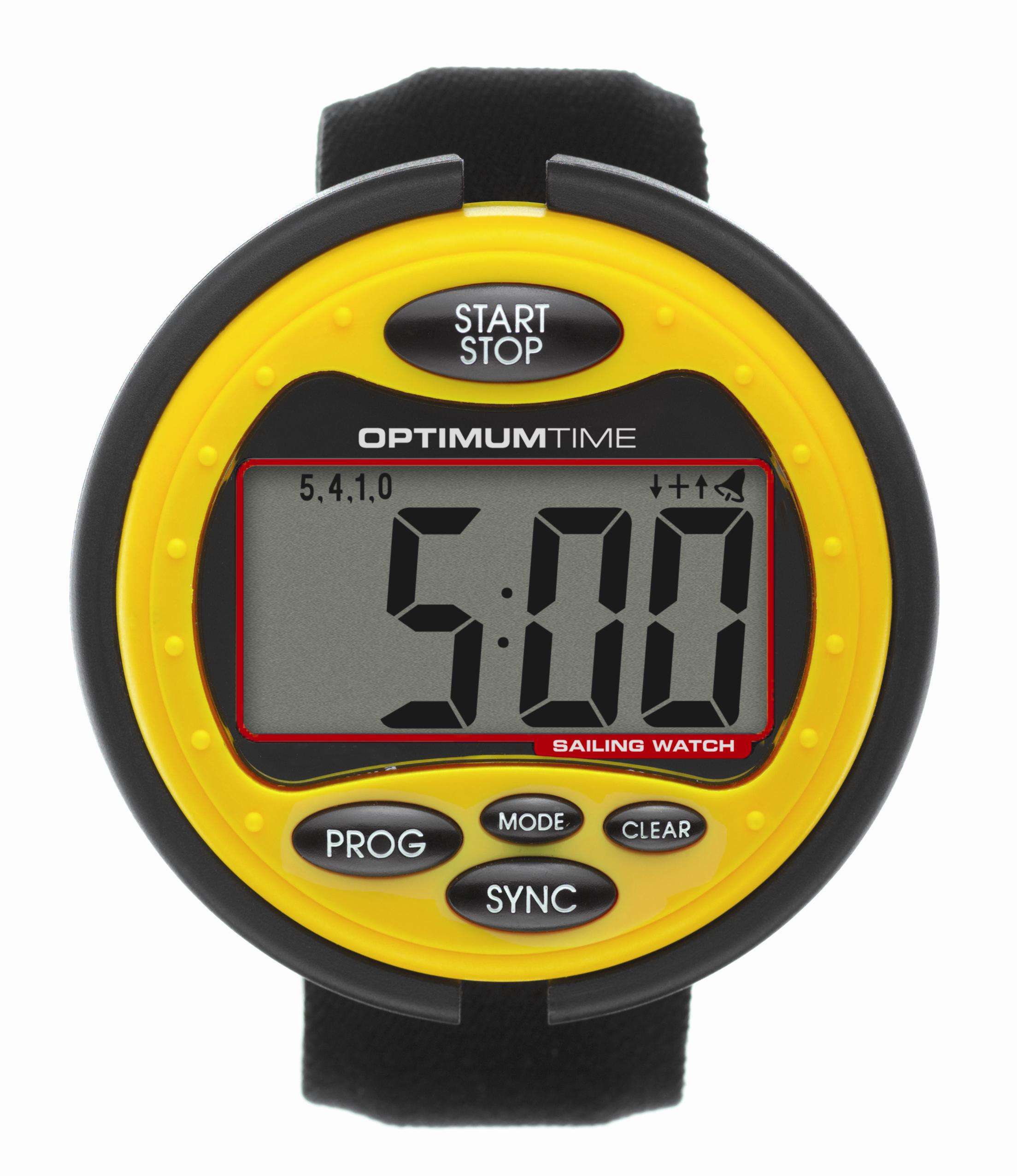 Optimum Time OS315 Yellow Sailing Watch and Timer MonkeyFist Marine