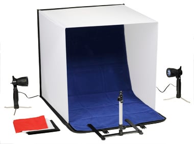 Atlas ATLXLPHST Xtra Large Photo Studio in A Box Portable Web Light Kit